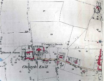 Church End in 1883